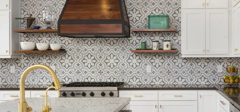 Bold Kitchen Backsplash