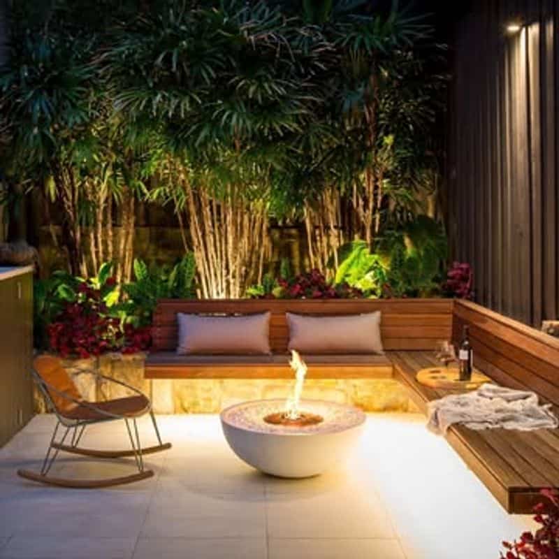 Add a Compact Fire Pit