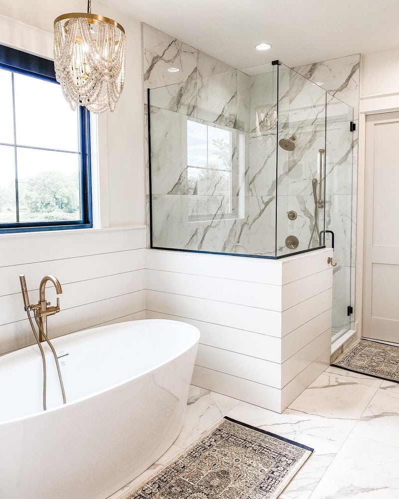 All-White Farmhouse Aesthetic