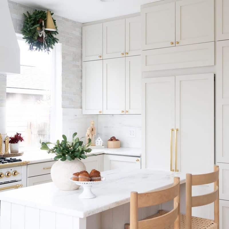 All-White Kitchens
