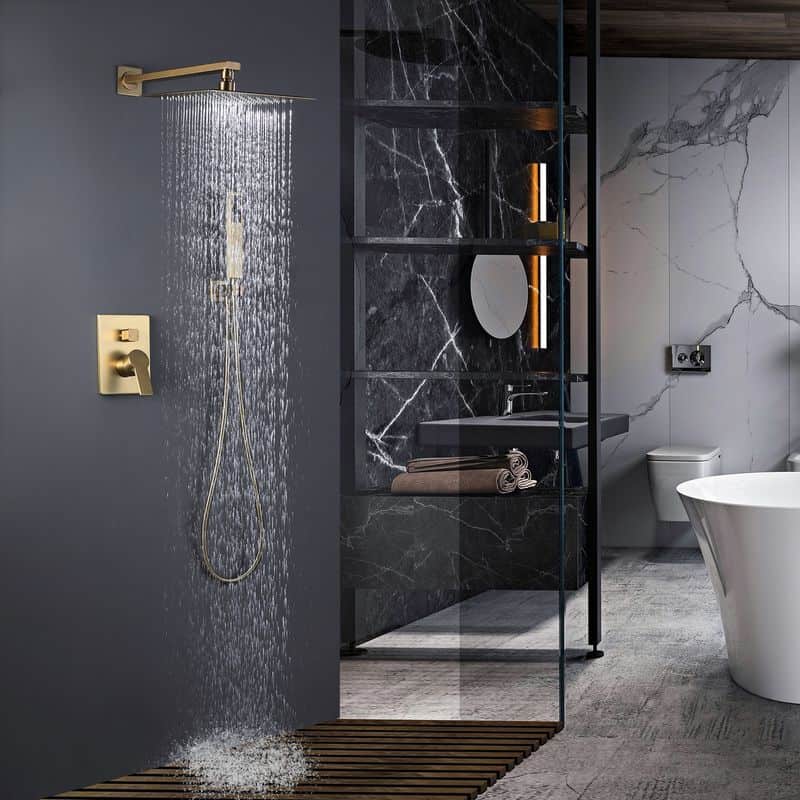 Rainfall Showerheads with Child-Friendly Settings
