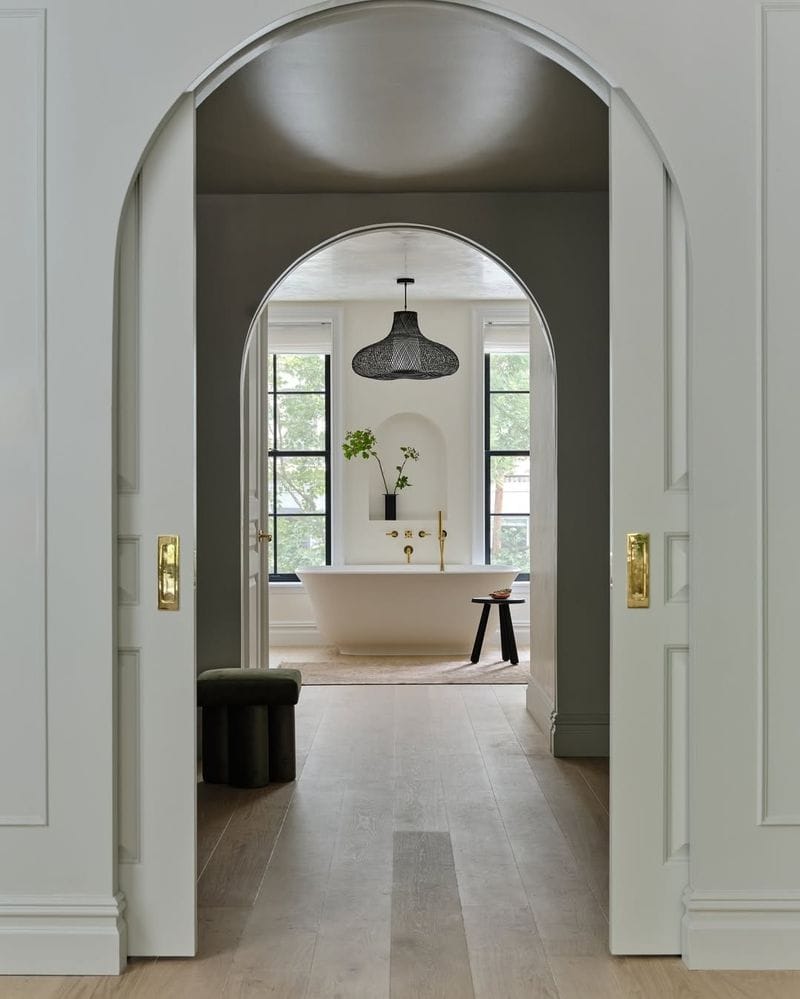 Arched Pocket Doors