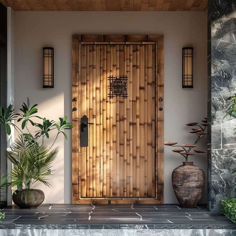 Zen Bamboo Entrance