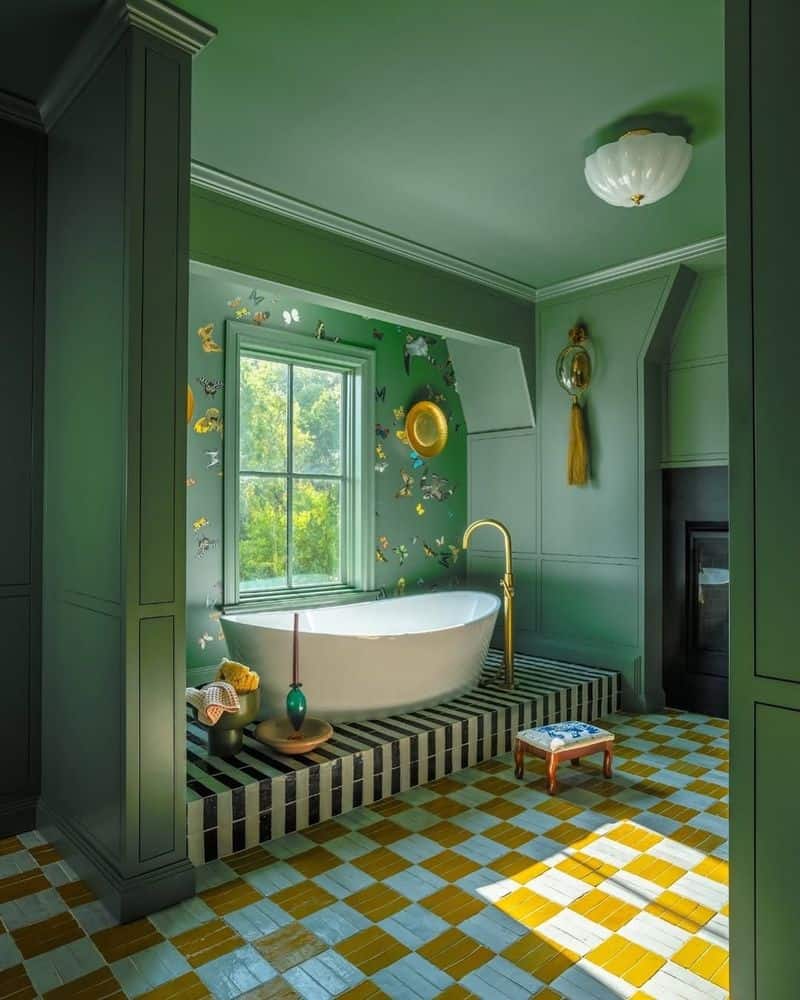 Artistic Floor Tiles
