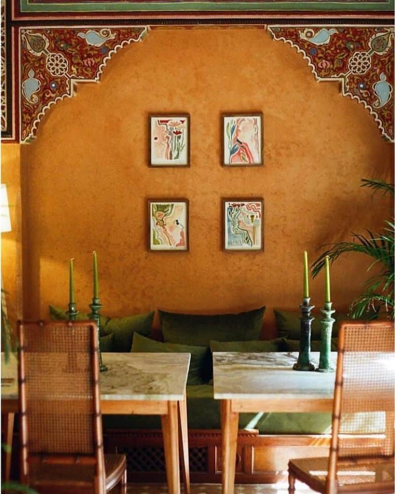 Artistic Moroccan Gallery Wall