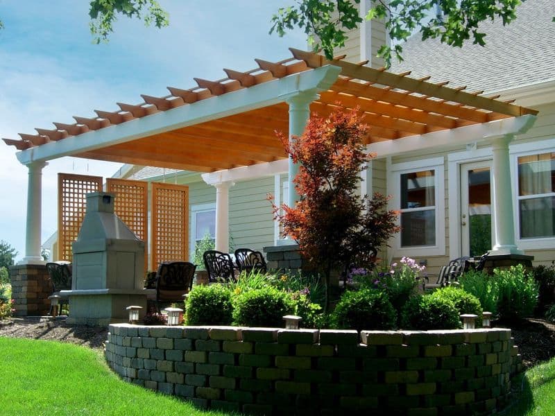 Attached Pergola for Seamless Integration