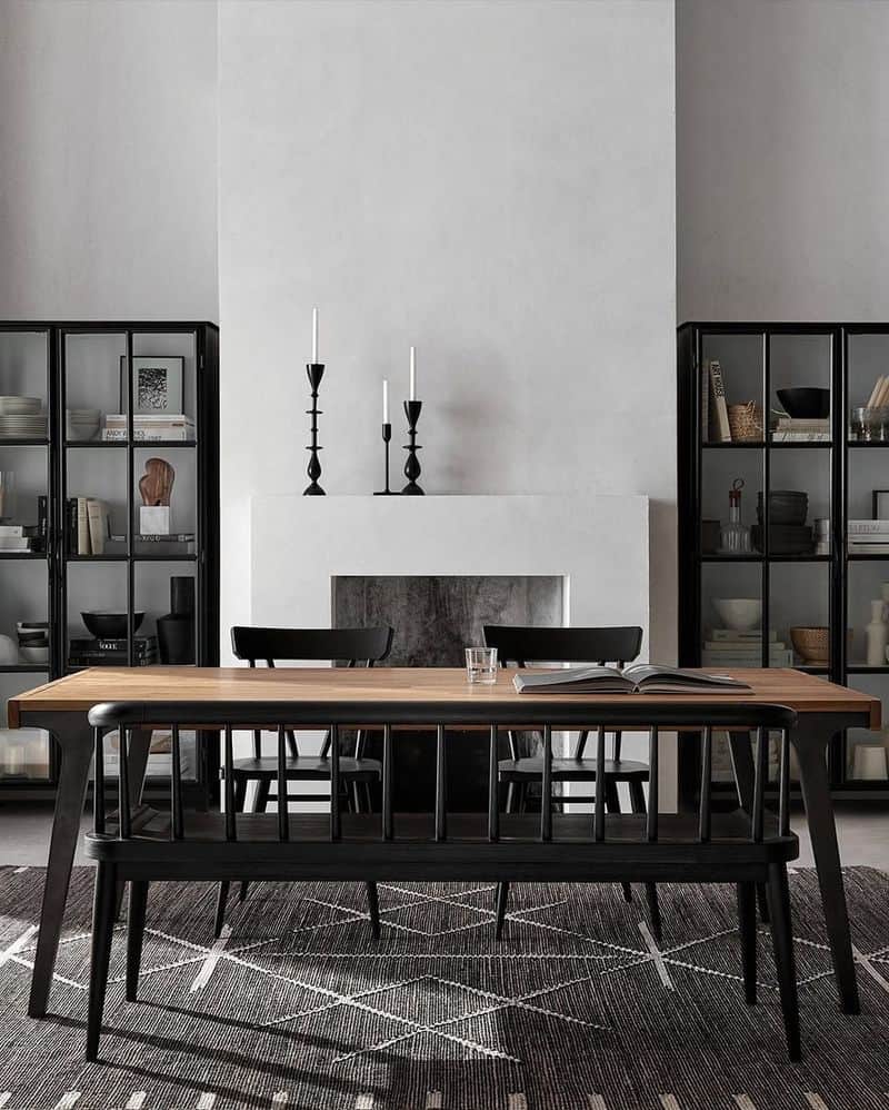 Bench in the Dining Room