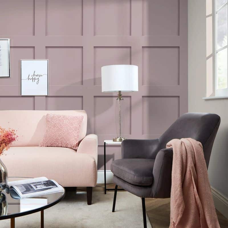 Blush Pink and Grey