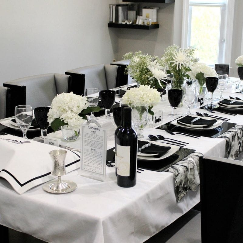 Classic Black and White Sophistication