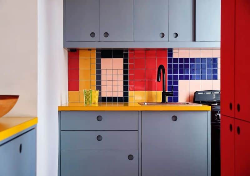 Bold Kitchen Backsplash
