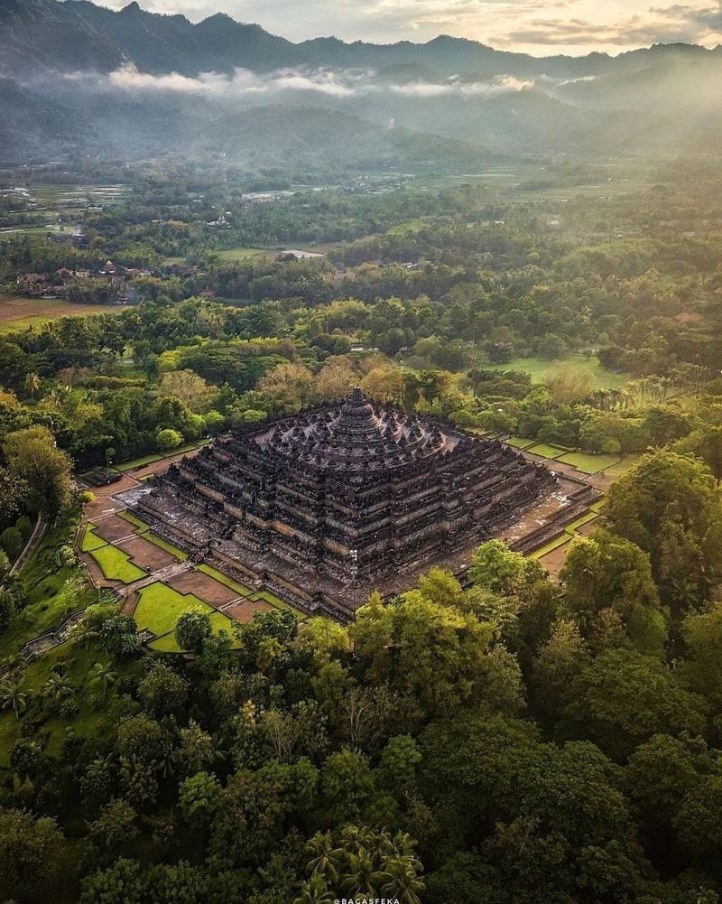 Borobudur, Central Java, Indonesia