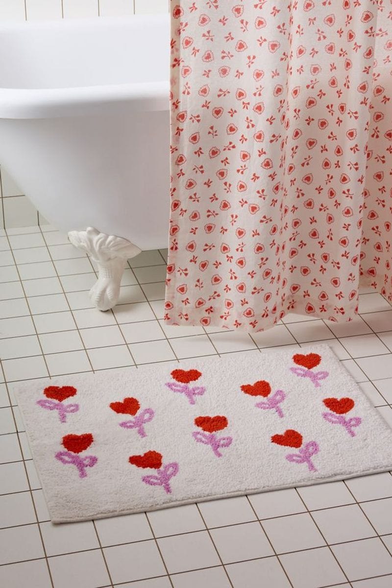 Floral Bath Mats
