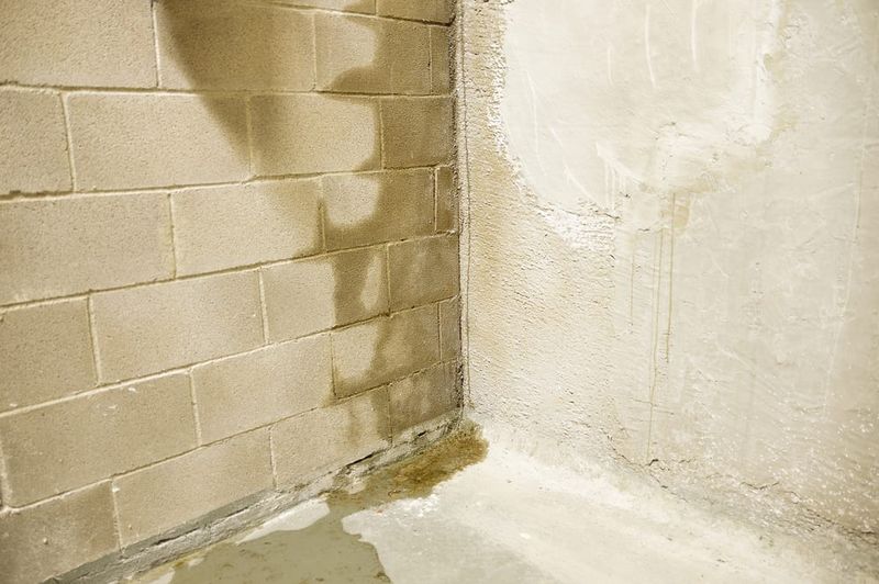 Water Intrusion in Basement