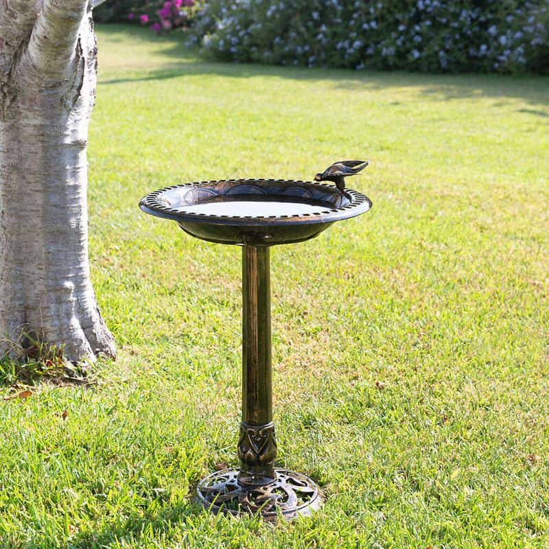 Bronze Bird Bath