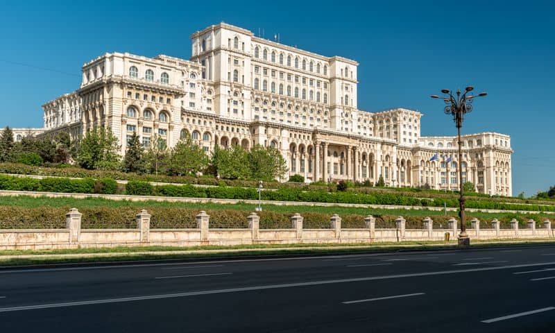 Palace of Parliament in Bucharest