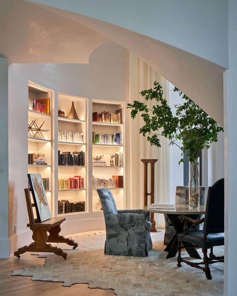 Built-In Library Walls