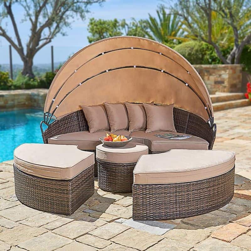 Keter Rio All-Weather Outdoor Daybed