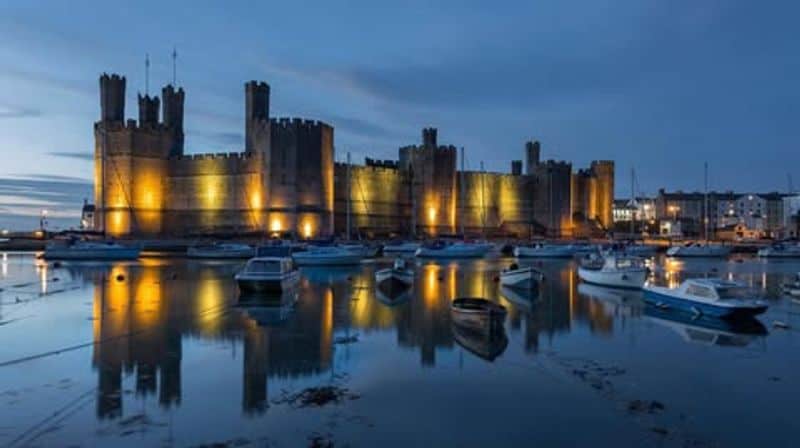 Caernarfon Castle, Gwynedd, Wales