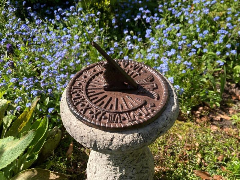 Cast Iron Sundial