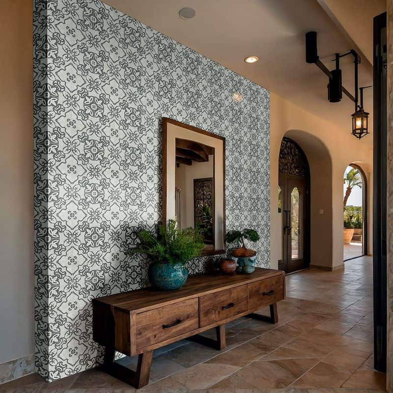 Accent Wall in Living Room