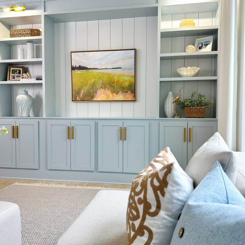 Built-in Bookshelves