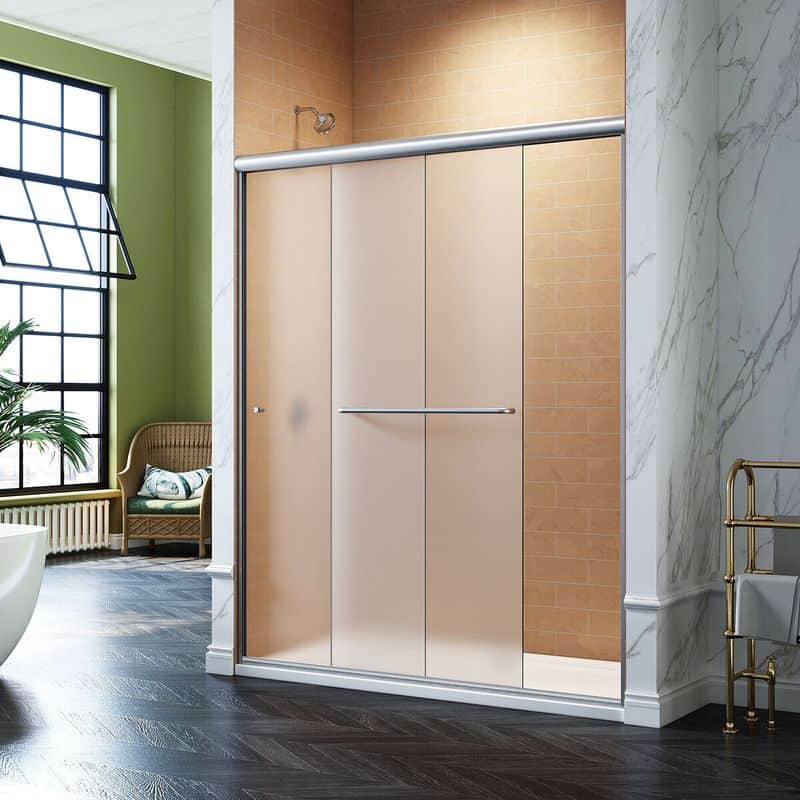 Frosted Glass Shower Enclosures
