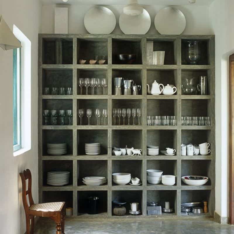 Concrete Shelving