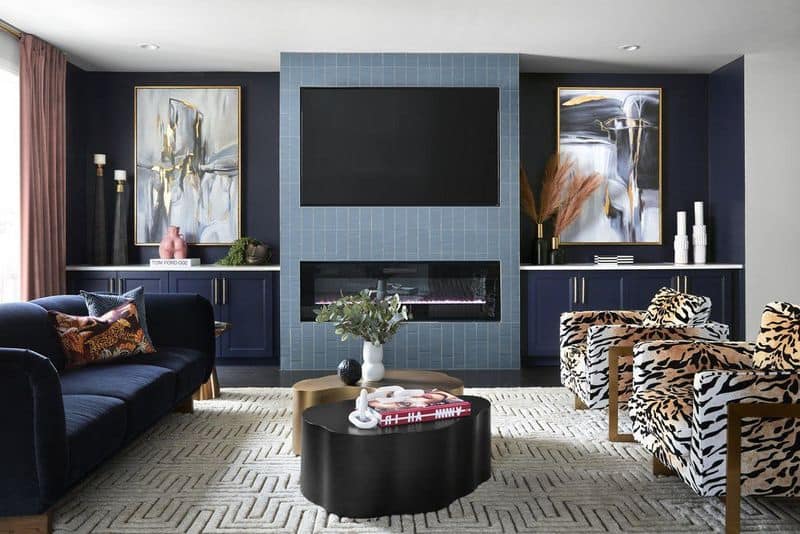 Colorful Accent Wall