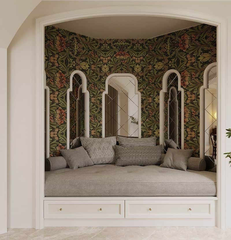 Cozy Moroccan Reading Nook