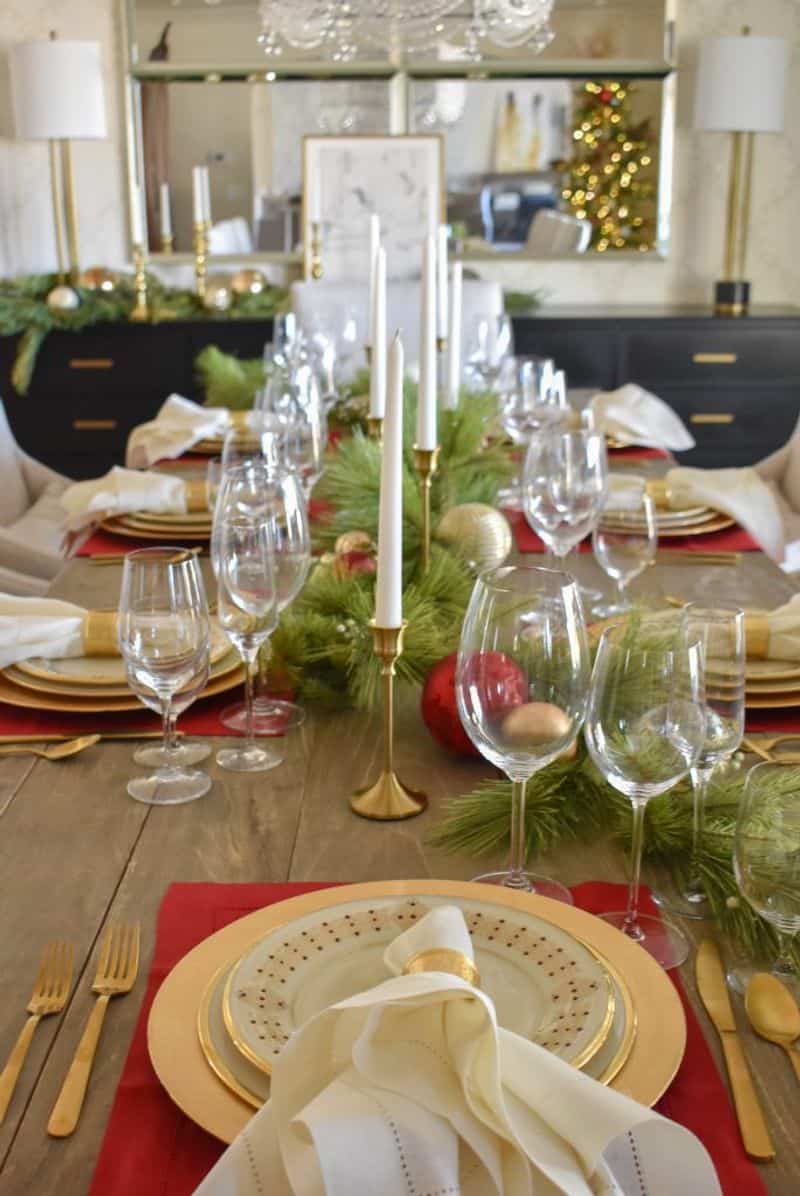 Crimson, Ivory, and Gold Regal Affair