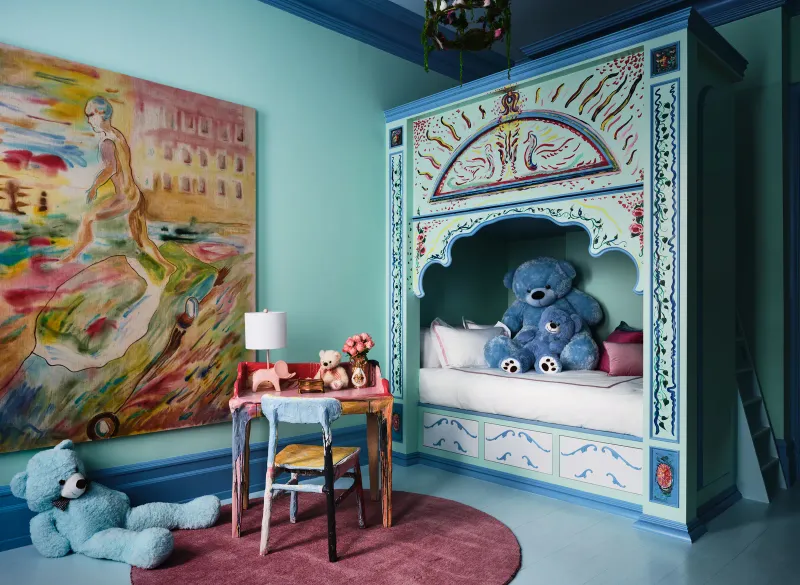 Daughters' Personalized Bedrooms