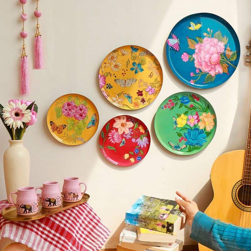 Decorative Earthenware Wall Plates