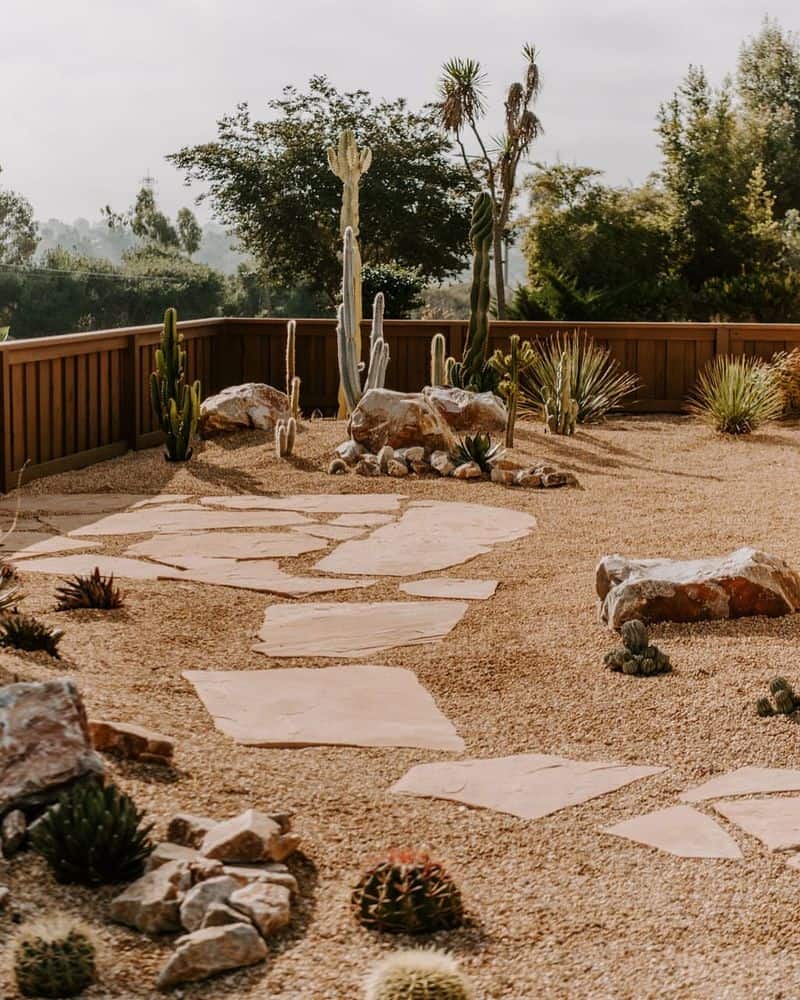 Decorative Gravel or Stone Areas