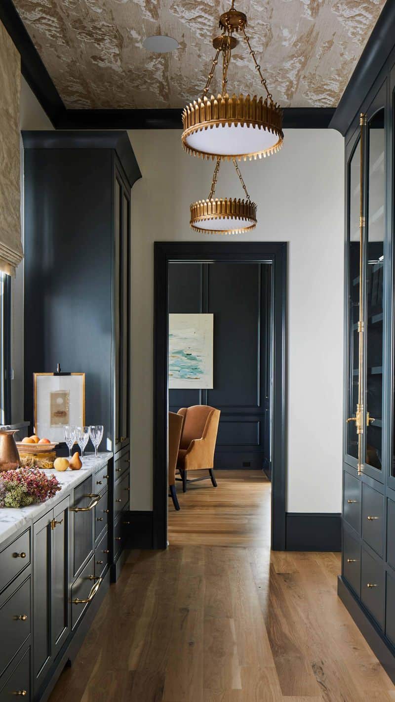 Dramatic Ceiling Accents