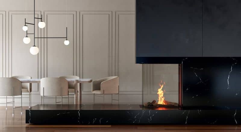 Eco-Friendly Bioethanol Fireplace