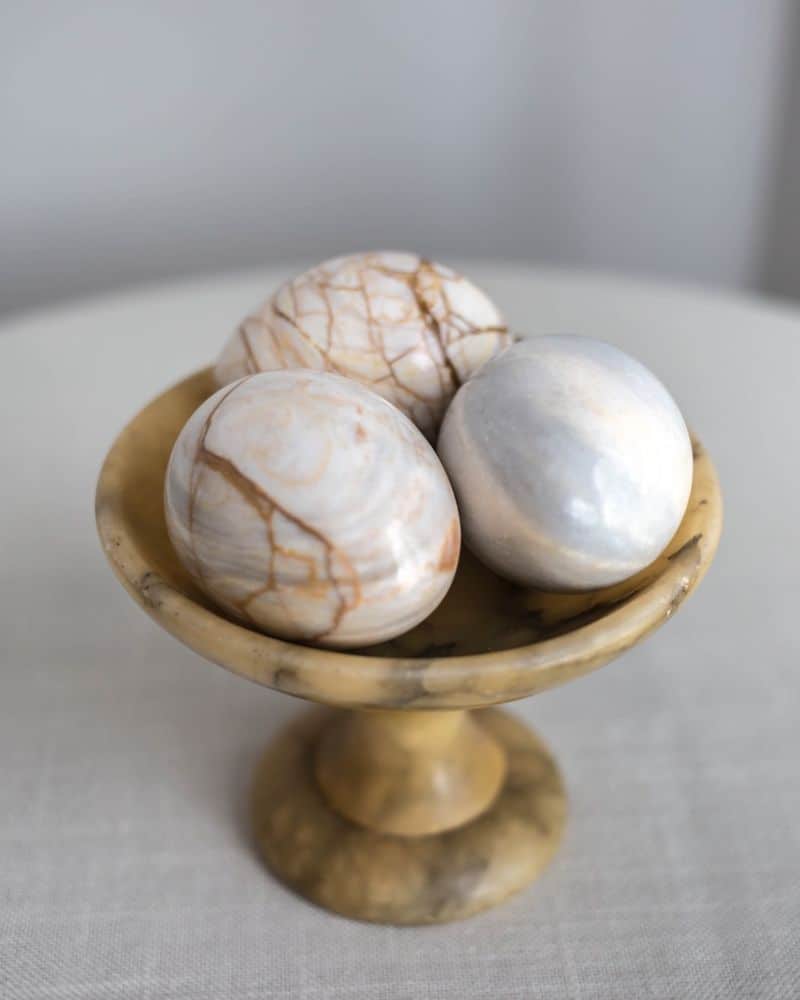 Elegant Marble Eggs