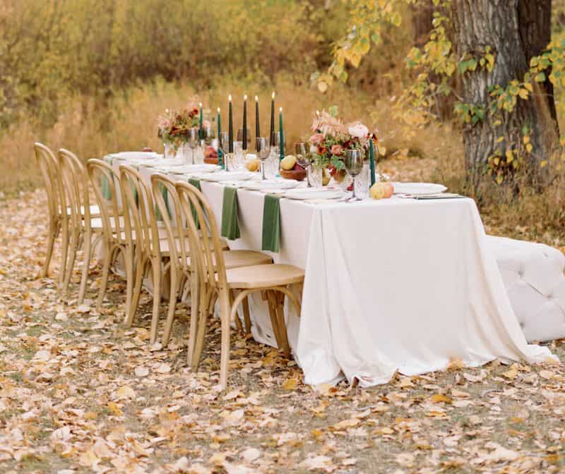 Emerald, Champagne, and Taupe Sophistication