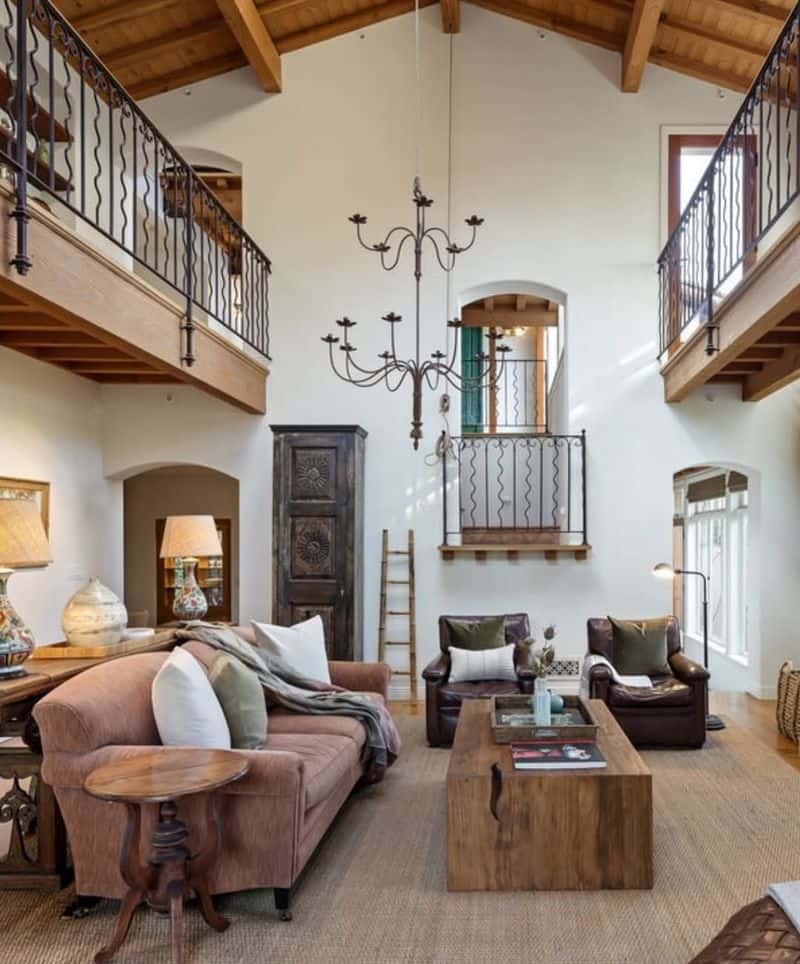 Exposed Wooden Beams