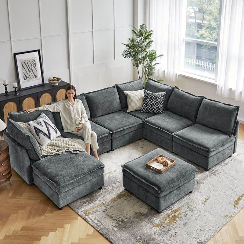 Oversized Sectional Sofa