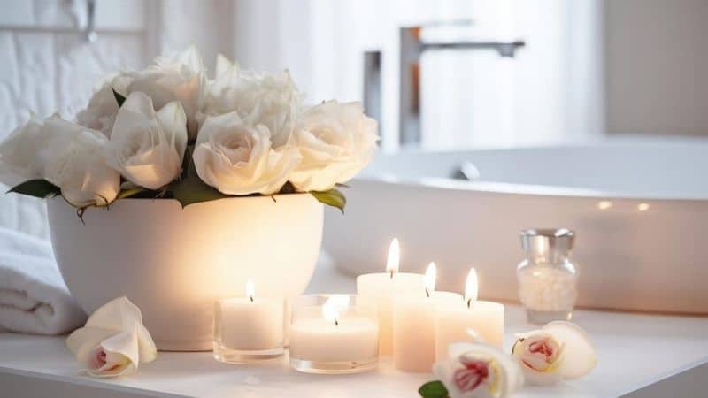 Scented Floral Candles