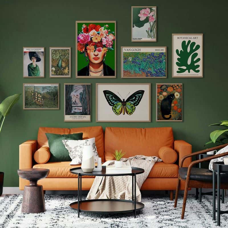 Gallery Wall for Contemporary Flair