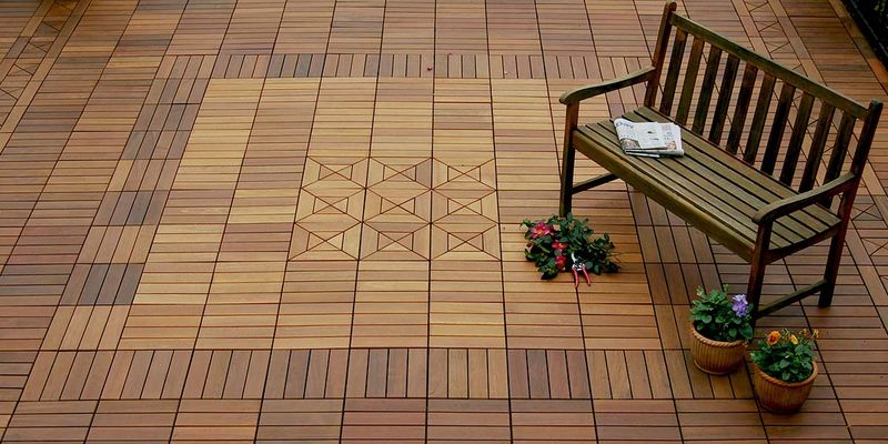 Wooden Deck Pavers