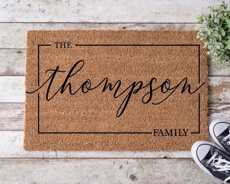 Personalized Doormat