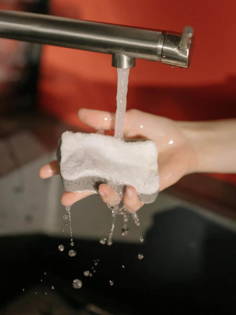 Hand-Washing Dishes Saves Water