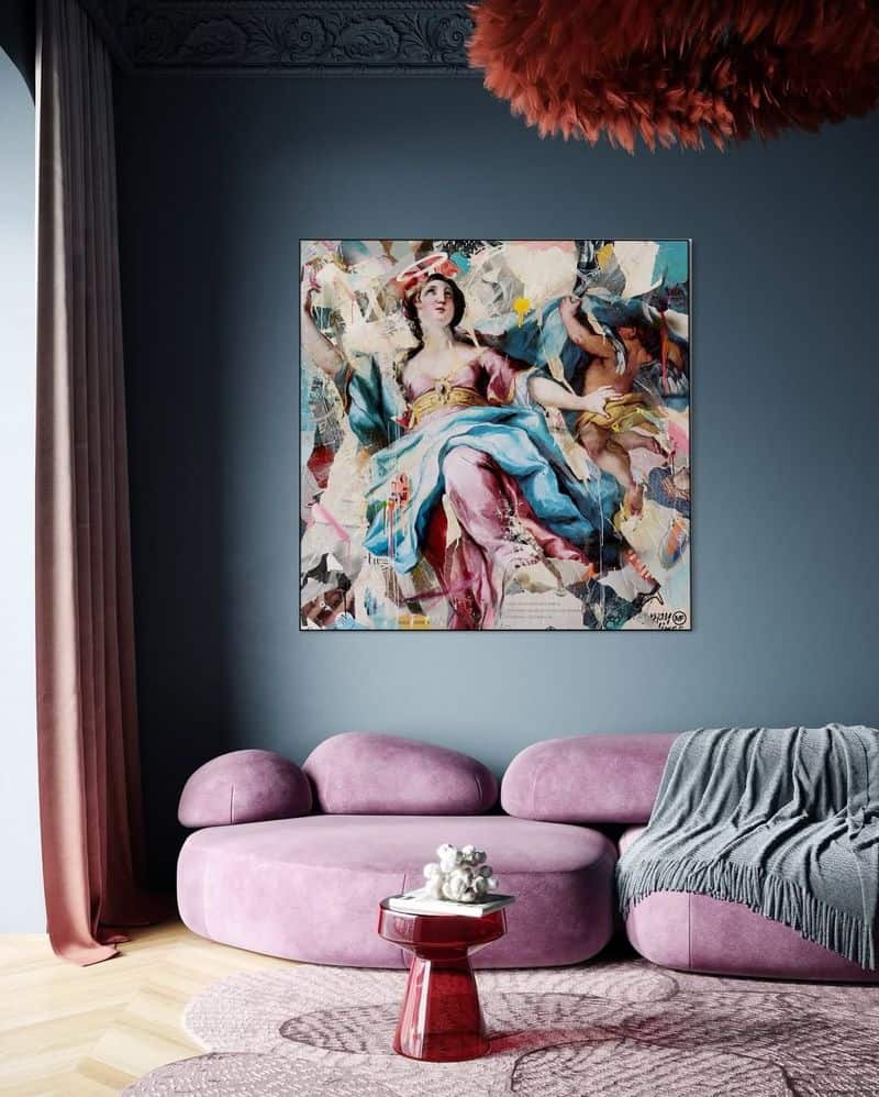 Hang Wall Art with Foam Backing