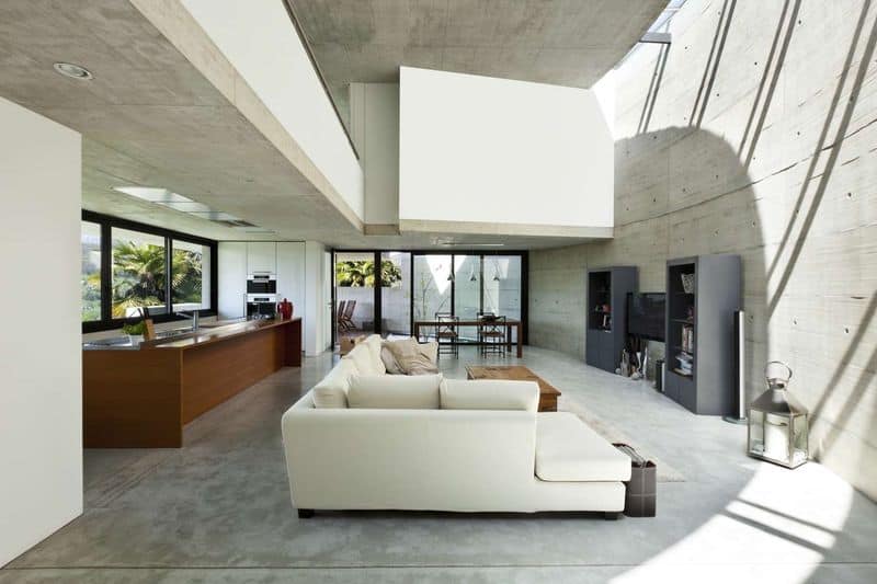 Concrete Floors with Acid Stain