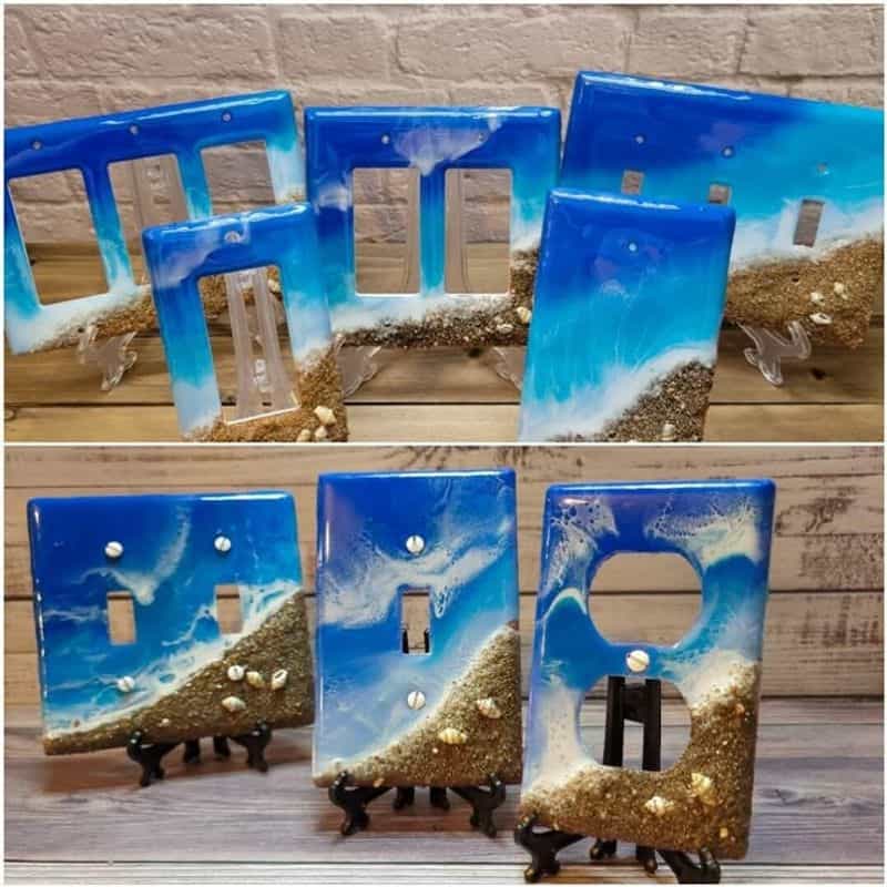 Hand-Painted Outlet Covers