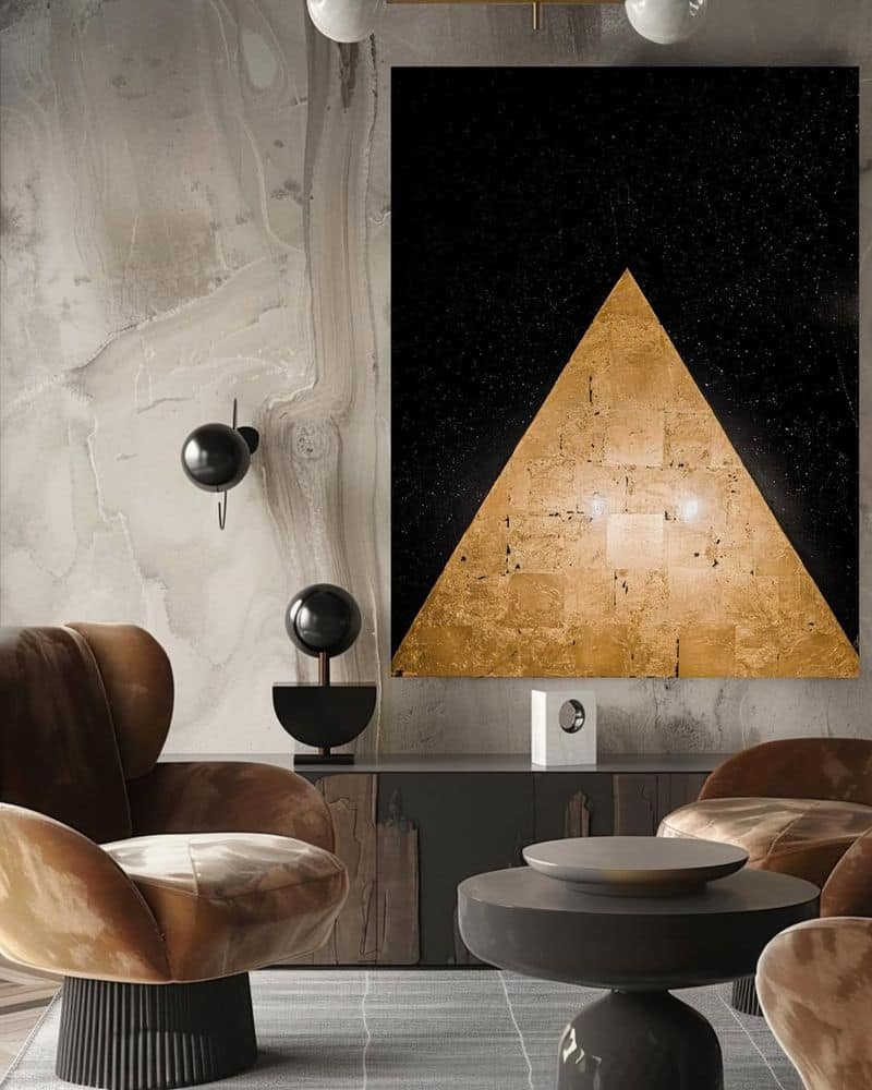 Incorporate Metallic Accents