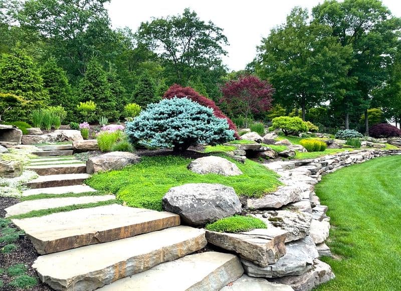 Incorporate Natural Hardscaping