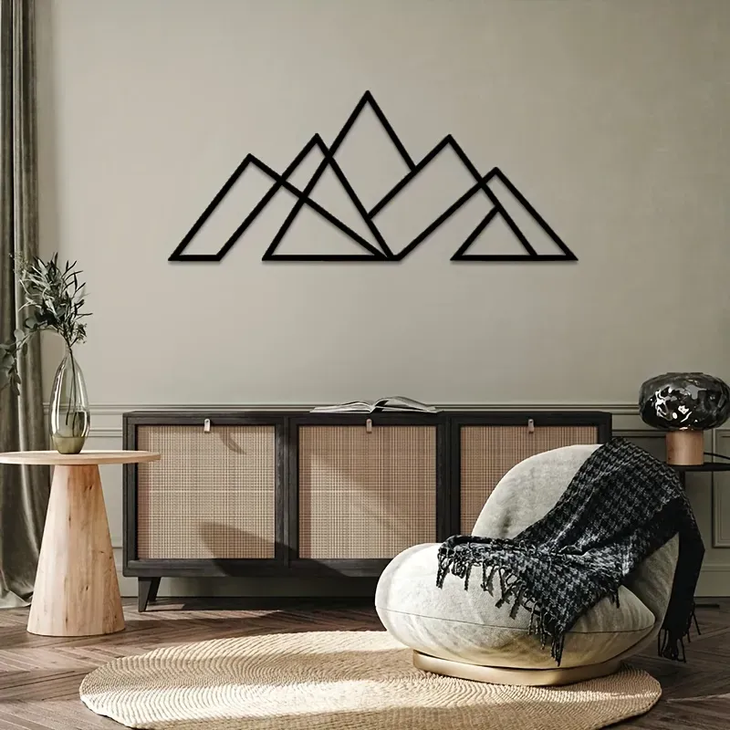 Geometric Metal Wall Art